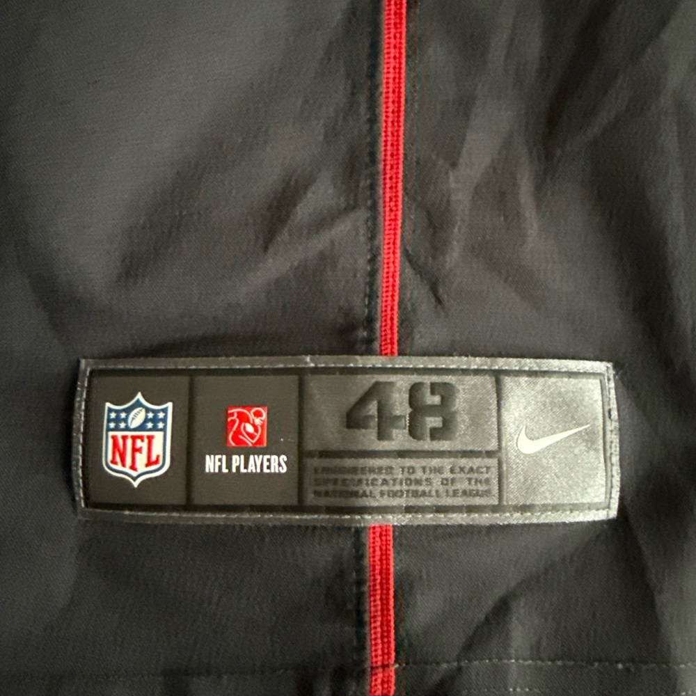 Men’s Nike Kyler Murray #1 Arizona Cardinals Vapor Elite Jersey Sz 48 - Black - Picture 3 of 6